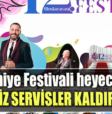 Pişmaniye Festivali heyecanına ücretsiz servisler kaldırılacak