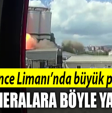 derince patlama