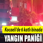 kocaeli bina yangın