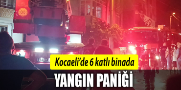 kocaeli bina yangın