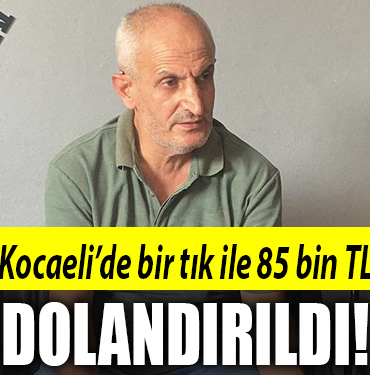 kocaeli dolandırıcı