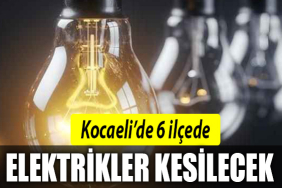 kocaeli elektrik kesintisi
