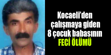 kocaeli feci kazasfdg
