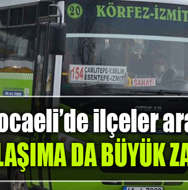 kocaeli ilçeler arası ulaşım