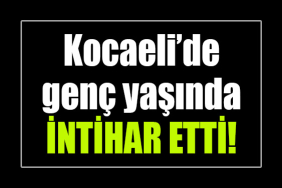 kocaeli intihar