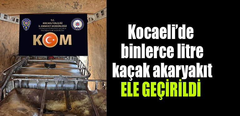 kocaeli kaçak