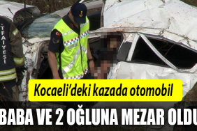 kocaeli kaza baba oğul