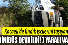 kocaeli minibüs derildi
