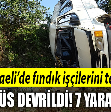 kocaeli minibüs derildi