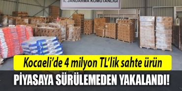 kocaeli sahte ürün