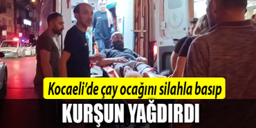 kocaeli silahla yaralama