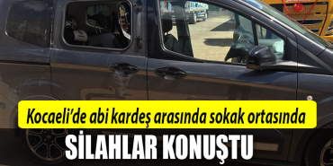 kocaeli silahlar konuştu