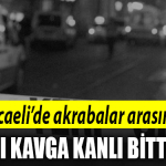 kocaeli silahlı kavga