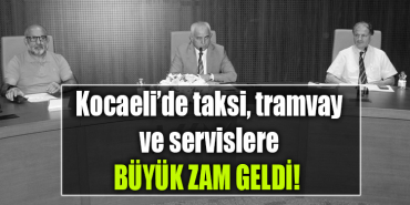 kocaeli ulaşım zam