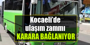 kocaeli ulaşım zam