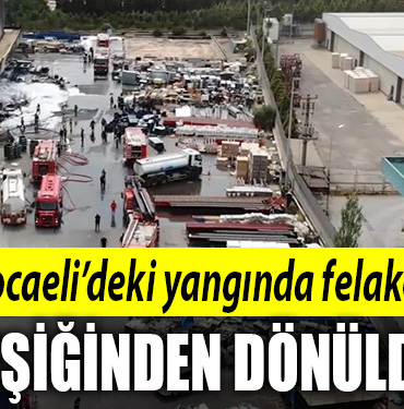 kocaeli yangın migros