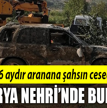 sakarya nehri ceset