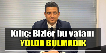 İYİ Parti Kocaeli İl Başkan Yardımcısı Buğra Yiğit Kılıç Bizler bu vatanı yolda bulmadık