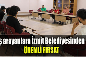 İş arayanlara İzmit Belediyesinden önemli fırsat