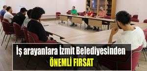 İş arayanlara İzmit Belediyesinden önemli fırsat