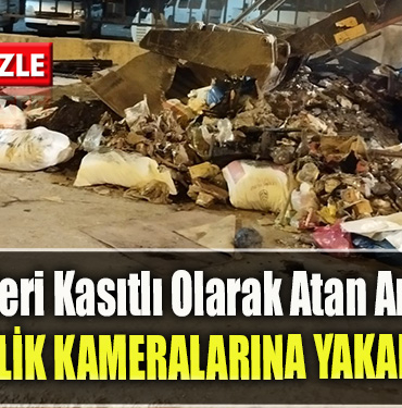 İzmit Belediyesi’nden Açıklama ÇÖPLERİ KASITLI OLARAK ATAN ARAÇ GÜVENLİK KAMERALARINA YAKALANDI