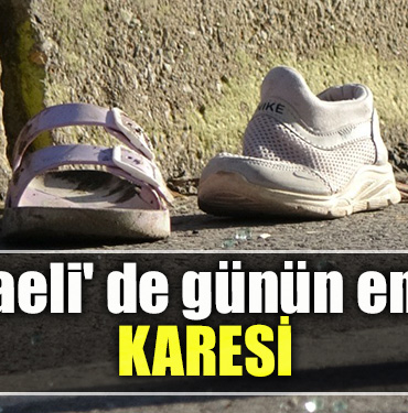 Kocaeli' de Günün en acı karesi