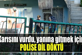 Kocaeli' de Karısını vurdu, yanına gitmek için polise dil döktü