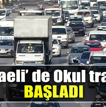Kocaeli' de Okul trafiği başladı