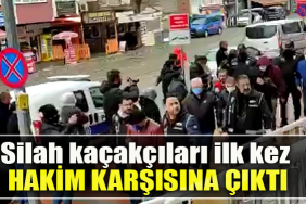 Kocaeli' de Silah kaçakçıları ilk kez hakim karşısına çıktı