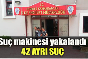 Kocaeli' de Suç makinesi yakalandı