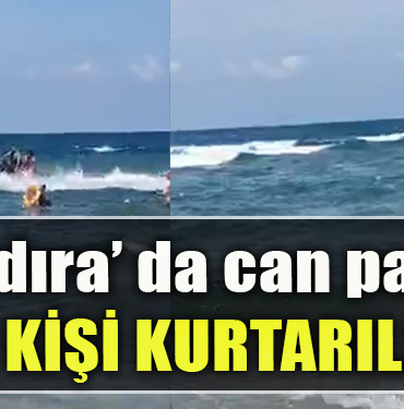 Kocaeli'de denizde can pazarı Boğulma tehlikesi geçiren 4 kişi kurtarıldı