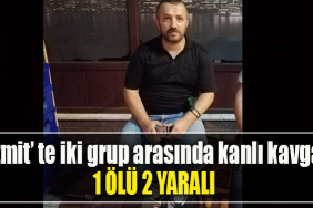 Kocaeli'de iki grup arasında kanlı kavga 1 ölü, 4 yaralı