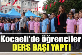 Kocaeli'de öğrenciler ders başı yaptı
