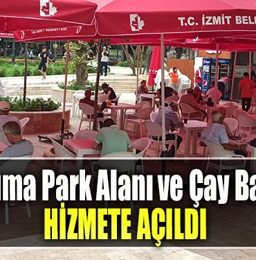 Yeni Cuma Park Alanı ve Çay Bahçesi hizmete açıldı