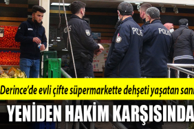 derine süpermarket dehşet anları