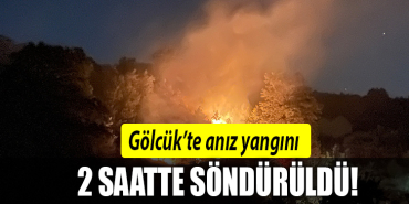 gölcük yangın