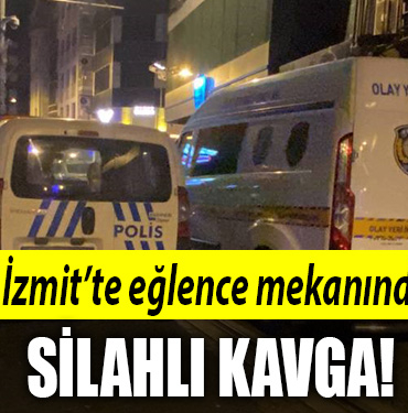 izmit silahlı kavga