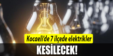 kocaeli 5 eylül elektrik kesinti listesi