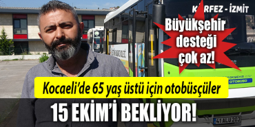 kocaeli 65 yaş üstü ücretsiz taşıma ü