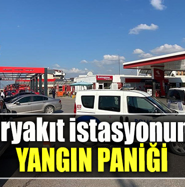 kocaeli' de Akaryakıt istasyonunda yangın paniği