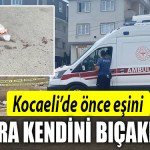 kocaeli eşini bıçakladı