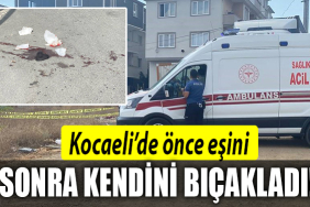 kocaeli eşini bıçakladı
