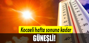 kocaeli güneşli