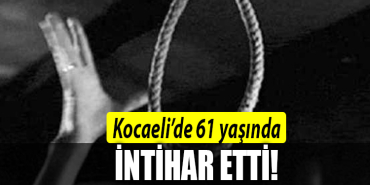 kocaeli intihar