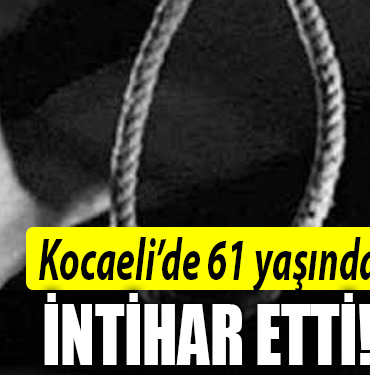 kocaeli intihar