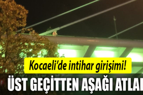 kocaeli intihar girişimi