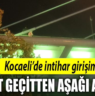 kocaeli intihar girişimi