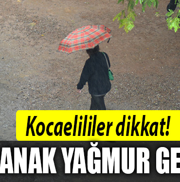 kocaeli sağanak yağmur