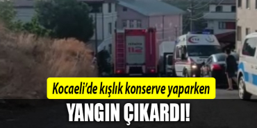 kocaeli yangın