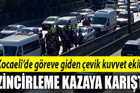 kocaeli zincirleme kaza